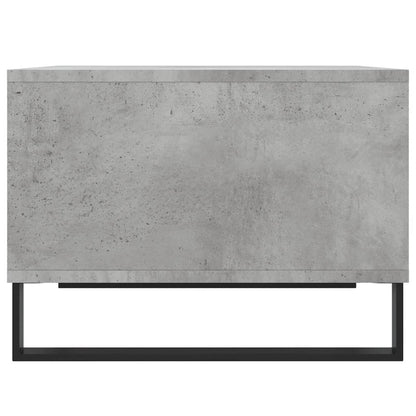 Tavolino Salotto Grigio Cemento 60x50x36,5 cm Legno Multistrato | homemem39