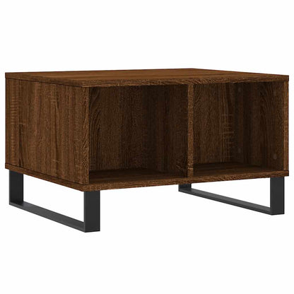 Tavolino da Salotto Rovere Marrone 60x50x36,5 cm in Multistrato | homemem39