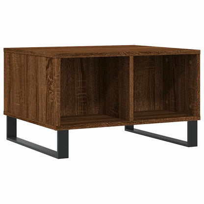 Tavolino da Salotto Rovere Marrone 60x50x36,5 cm in Multistrato | homemem39