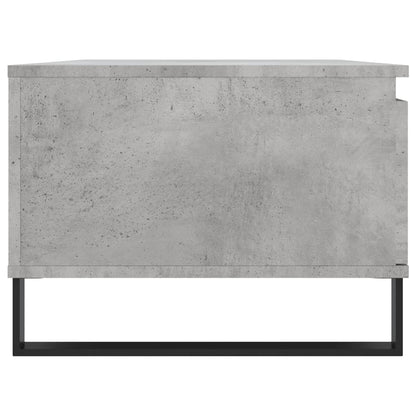 Tavolino Salotto Grigio Cemento 90x50x36,5 cm Legno Multistrato | homemem39