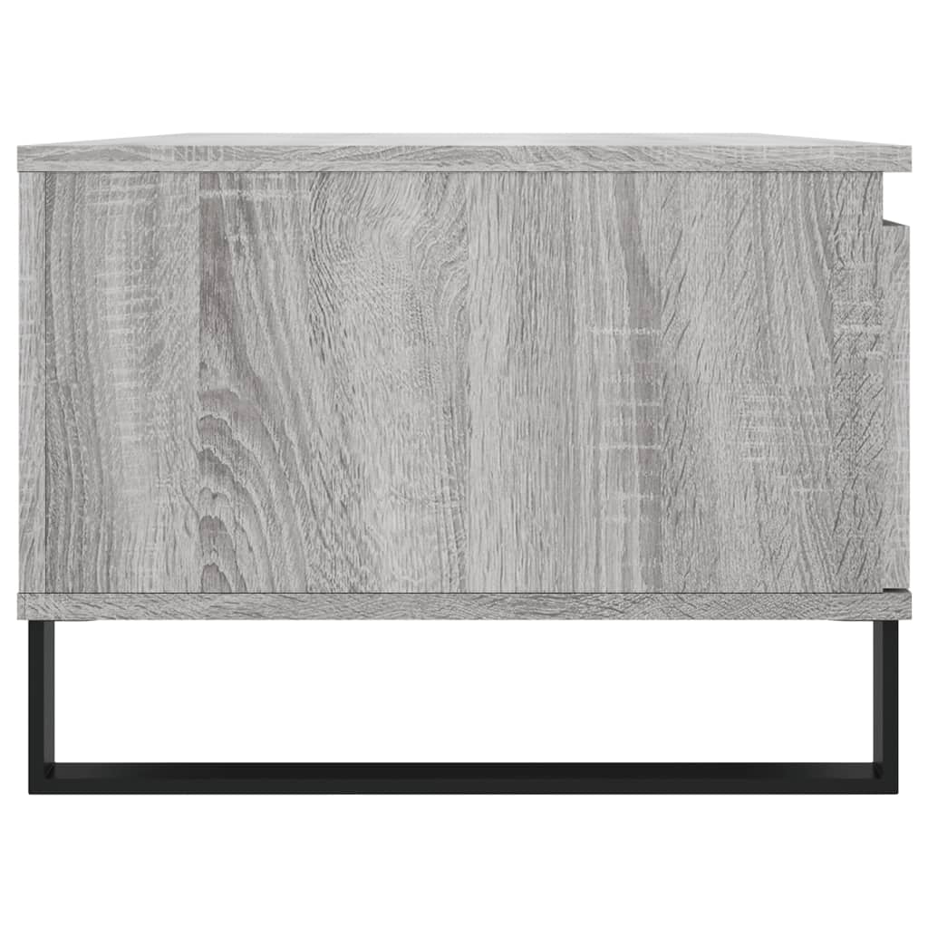 Tavolino Salotto Grigio Sonoma 90x50x36,5 cm Legno Multistrato | homemem39
