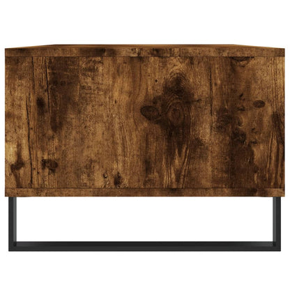 Tavolino da Salotto Rovere Fumo 90x50x36,5 cm Legno Multistrato | homemem39
