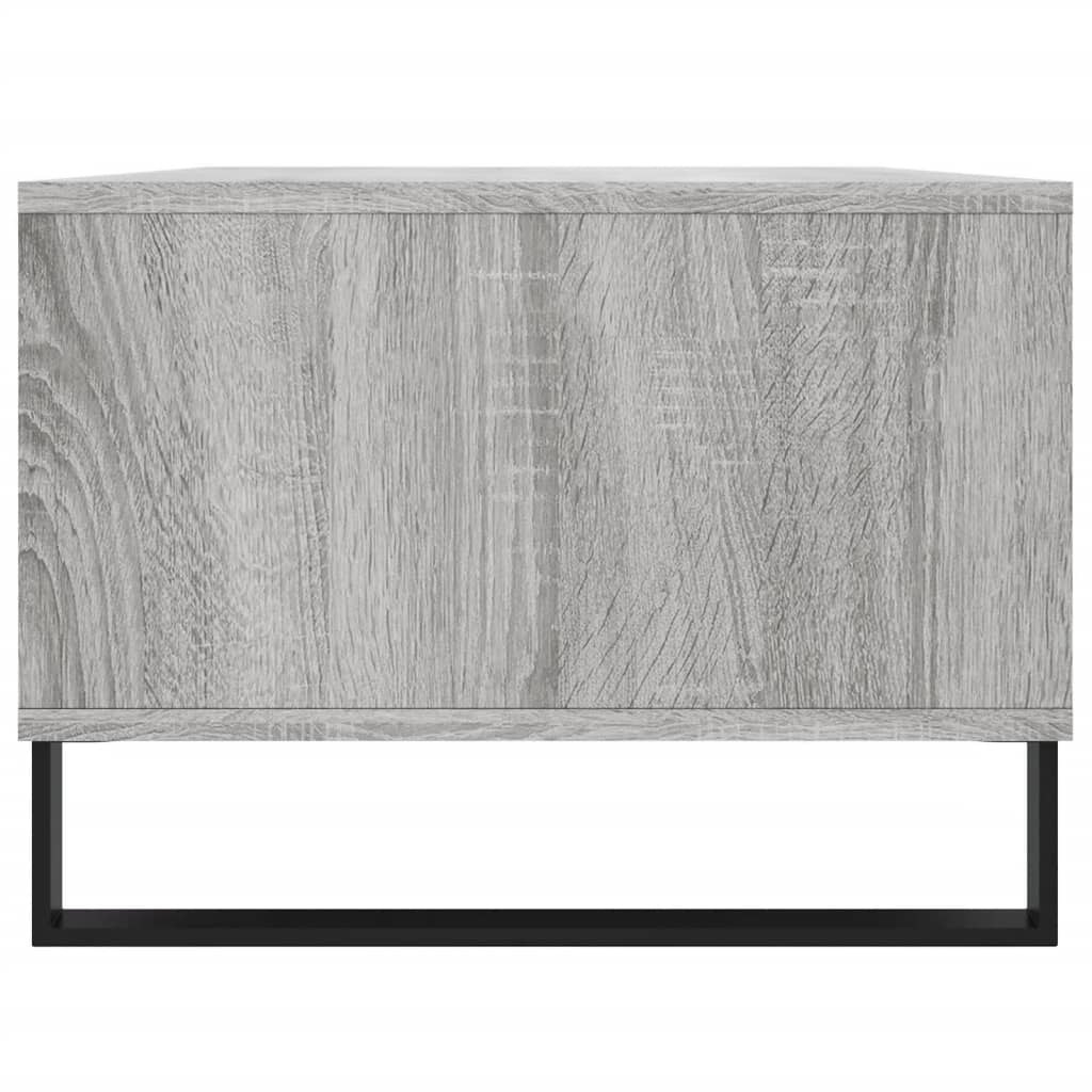 Tavolino Salotto Grigio Sonoma 90x50x36,5 cm Legno Multistrato | homemem39