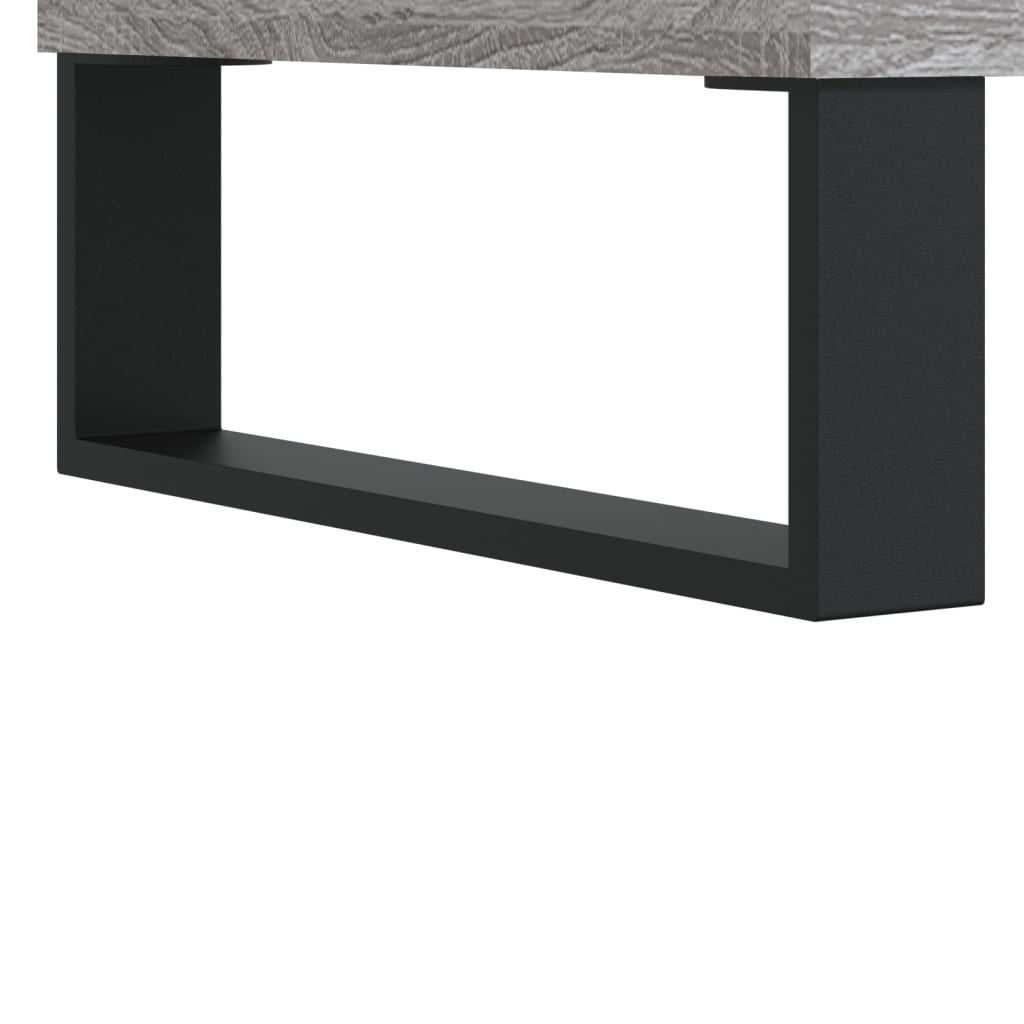 Tavolino Salotto Grigio Sonoma 90x50x36,5 cm Legno Multistrato | homemem39