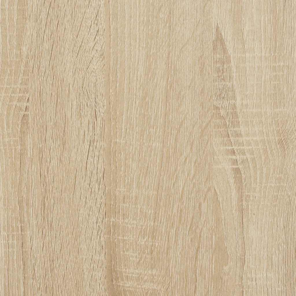 Comodino Rovere Sonoma 40x35x50 cm in Legno Multistrato