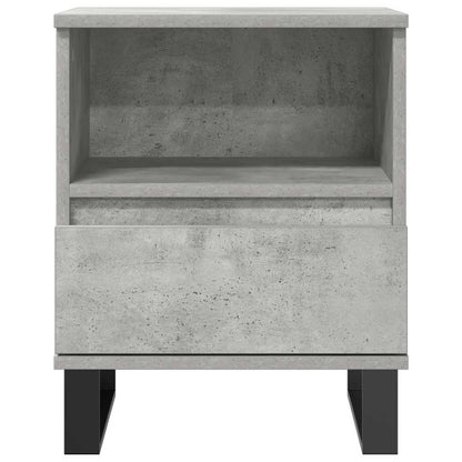 Comodini 2pz Grigio Cemento 40x35x50 cm in Legno Multistrato - homemem39