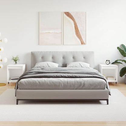 Comodini 2pz Bianchi 40x35x50 cm in Legno Multistrato - homemem39