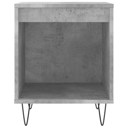Comodini 2pz Grigio Cemento 40x35x50 cm in Legno Multistrato - homemem39
