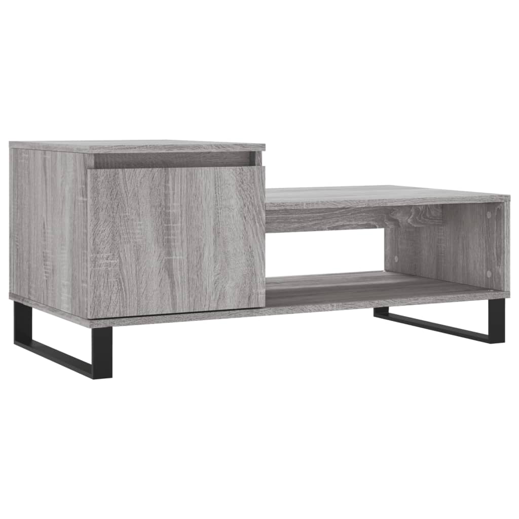 Tavolino da Salotto grigio sonoma 100x50x45cm Legno Multistrato | homemem39