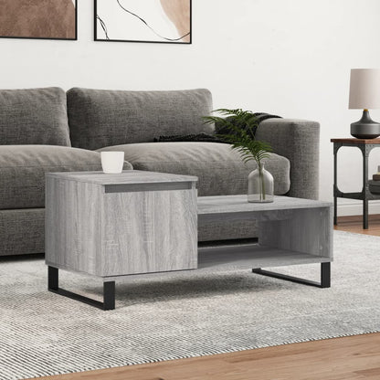 Tavolino da Salotto grigio sonoma 100x50x45cm Legno Multistrato | homemem39
