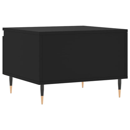 Tavolini da Salotto 2pz Neri 50x46x35 cm in Legno Multistrato | homemem39