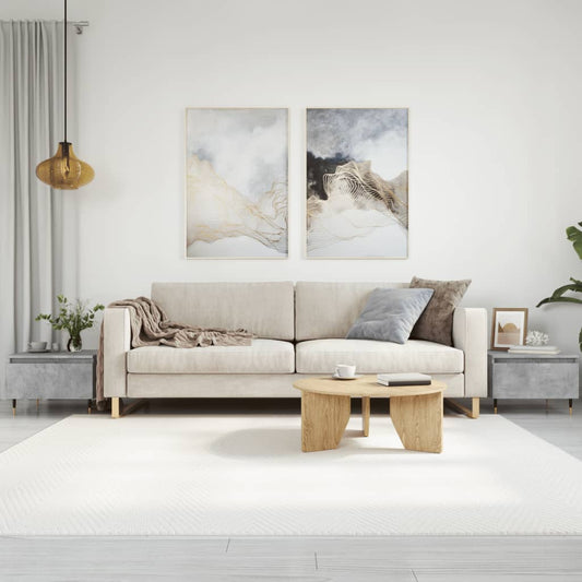 Tavolini Salotto 2pz Grigio Cemento 50x46x35 Legno Multistrato | homemem39