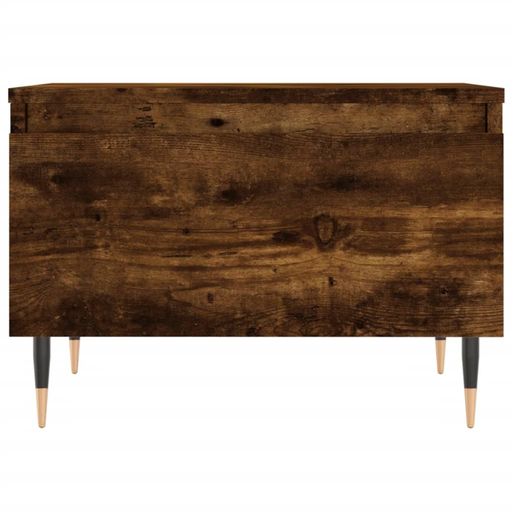 Tavolini Salotto 2pz Rovere Fumo 50x46x35 cm Legno Multistrato | homemem39