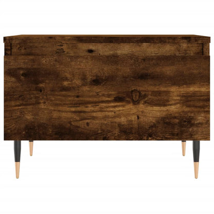Tavolini Salotto 2pz Rovere Fumo 50x46x35 cm Legno Multistrato | homemem39