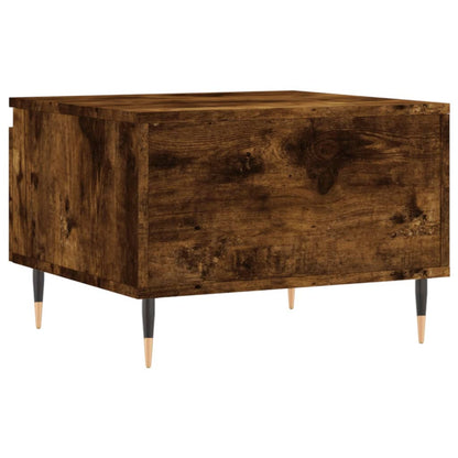 Tavolini Salotto 2pz Rovere Fumo 50x46x35 cm Legno Multistrato | homemem39