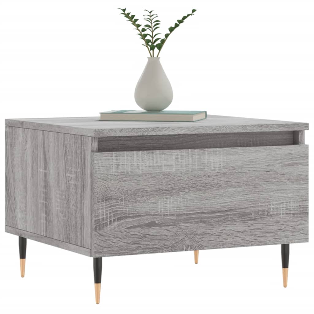 Tavolini Salotto 2pz Grigio Sonoma 50x46x35cm Legno Multistrato | homemem39