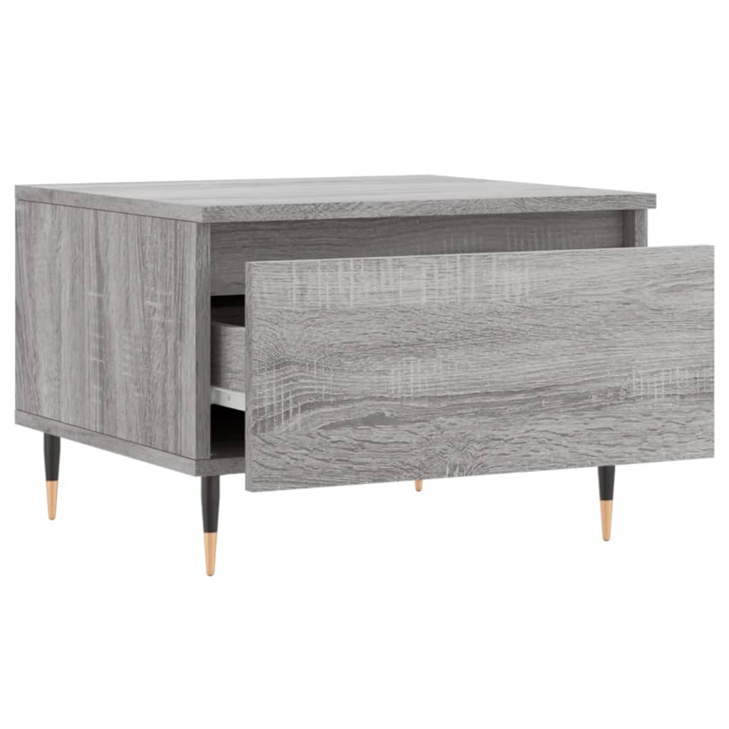 Tavolini Salotto 2pz Grigio Sonoma 50x46x35cm Legno Multistrato | homemem39