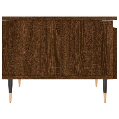 Tavolini Salotto 2pz Rovere Marrone 50x46x35 Legno Multistrato | homemem39