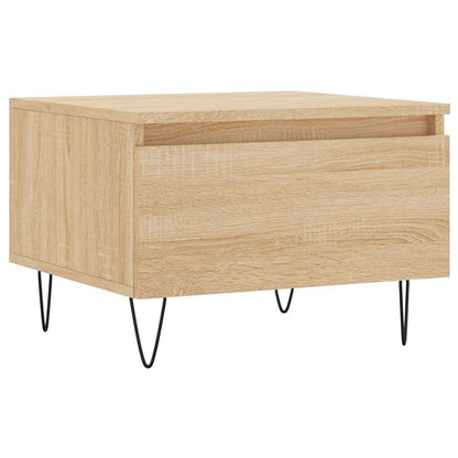 Tavolini Salotto 2pz Rovere Sonoma 50x46x35cm Legno Multistrato | homemem39