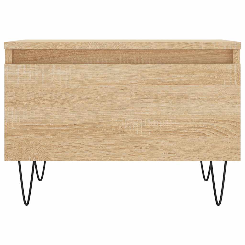 Tavolini Salotto 2pz Rovere Sonoma 50x46x35cm Legno Multistrato | homemem39
