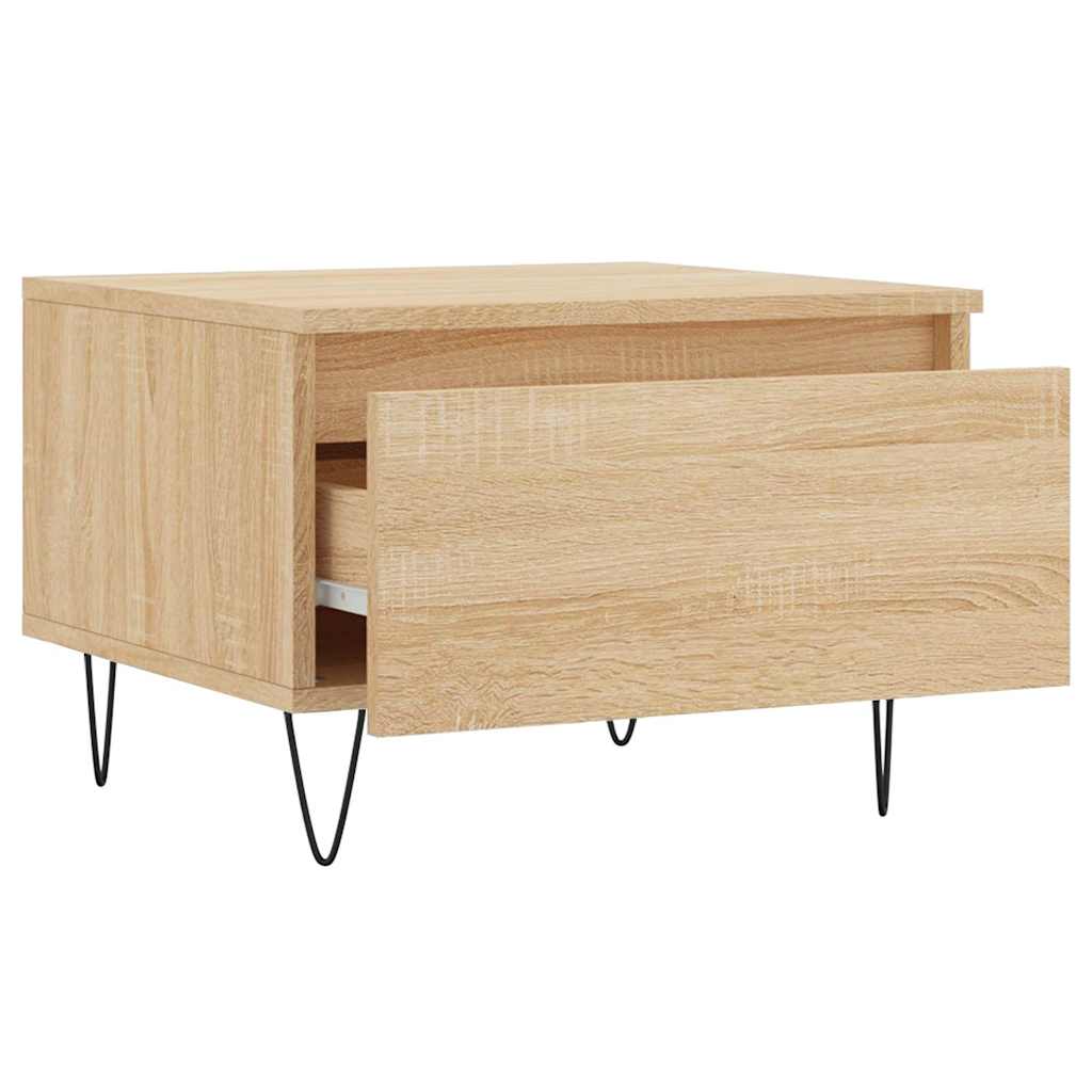 Tavolini Salotto 2pz Rovere Sonoma 50x46x35cm Legno Multistrato | homemem39