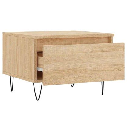 Tavolini Salotto 2pz Rovere Sonoma 50x46x35cm Legno Multistrato | homemem39
