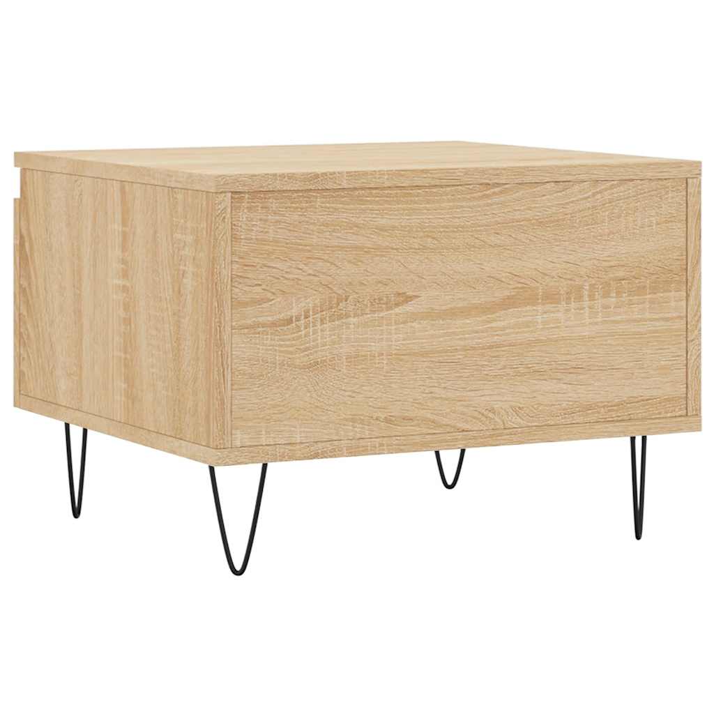 Tavolini Salotto 2pz Rovere Sonoma 50x46x35cm Legno Multistrato | homemem39