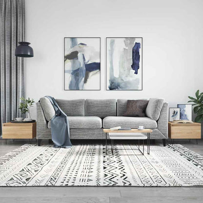 Tavolini Salotto 2pz Rovere Sonoma 50x46x35cm Legno Multistrato | homemem39
