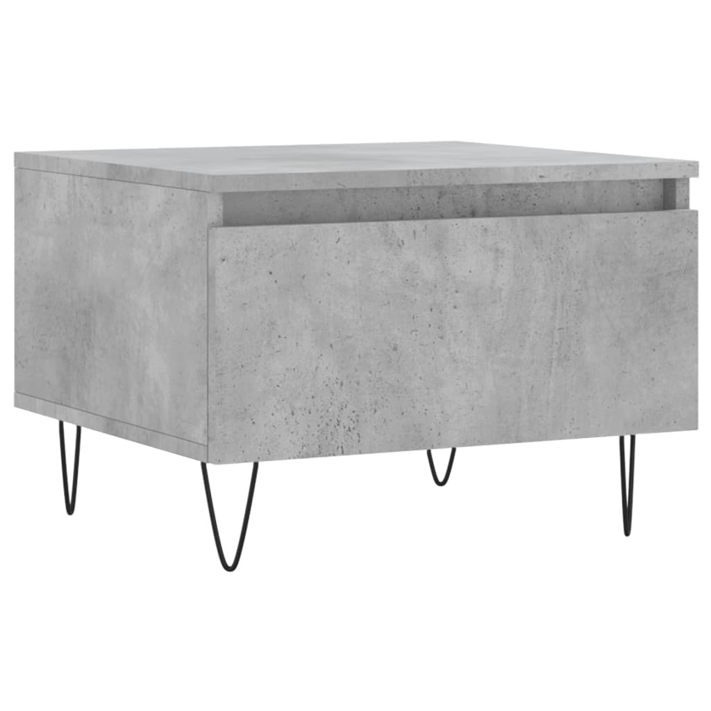 Tavolini Salotto 2pz Grigio Cemento 50x46x35 Legno Multistrato | homemem39