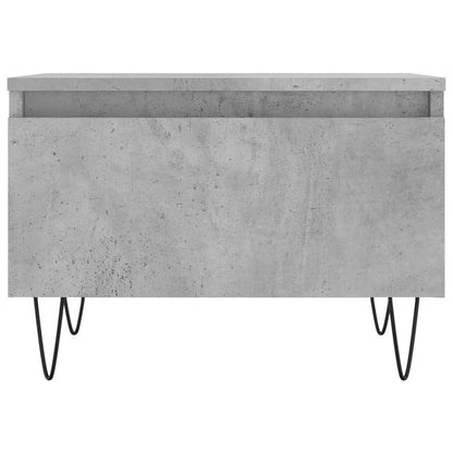 Tavolini Salotto 2pz Grigio Cemento 50x46x35 Legno Multistrato | homemem39