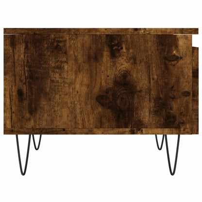 Tavolini Salotto 2pz Rovere Fumo 50x46x35 cm Legno Multistrato | homemem39