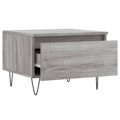 Tavolini Salotto 2pz Grigio Sonoma 50x46x35cm Legno Multistrato | homemem39