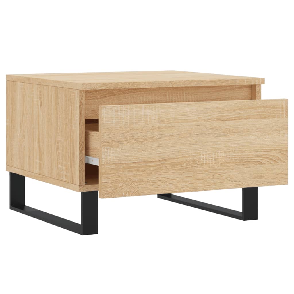 Tavolini Salotto 2pz Rovere Sonoma 50x46x35cm Legno Multistrato | homemem39
