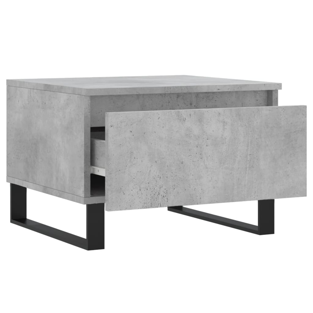 Tavolini Salotto 2pz Grigio Cemento 50x46x35 Legno Multistrato | homemem39