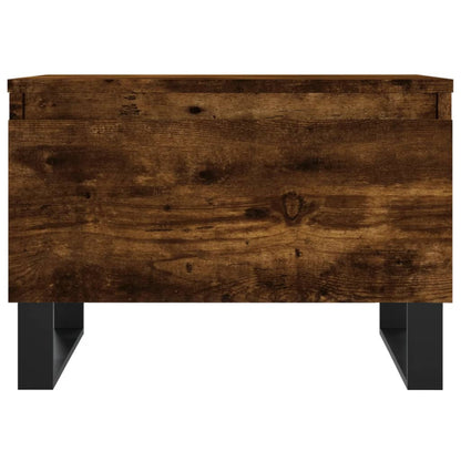 Tavolini Salotto 2pz Rovere Fumo 50x46x35 cm Legno Multistrato | homemem39