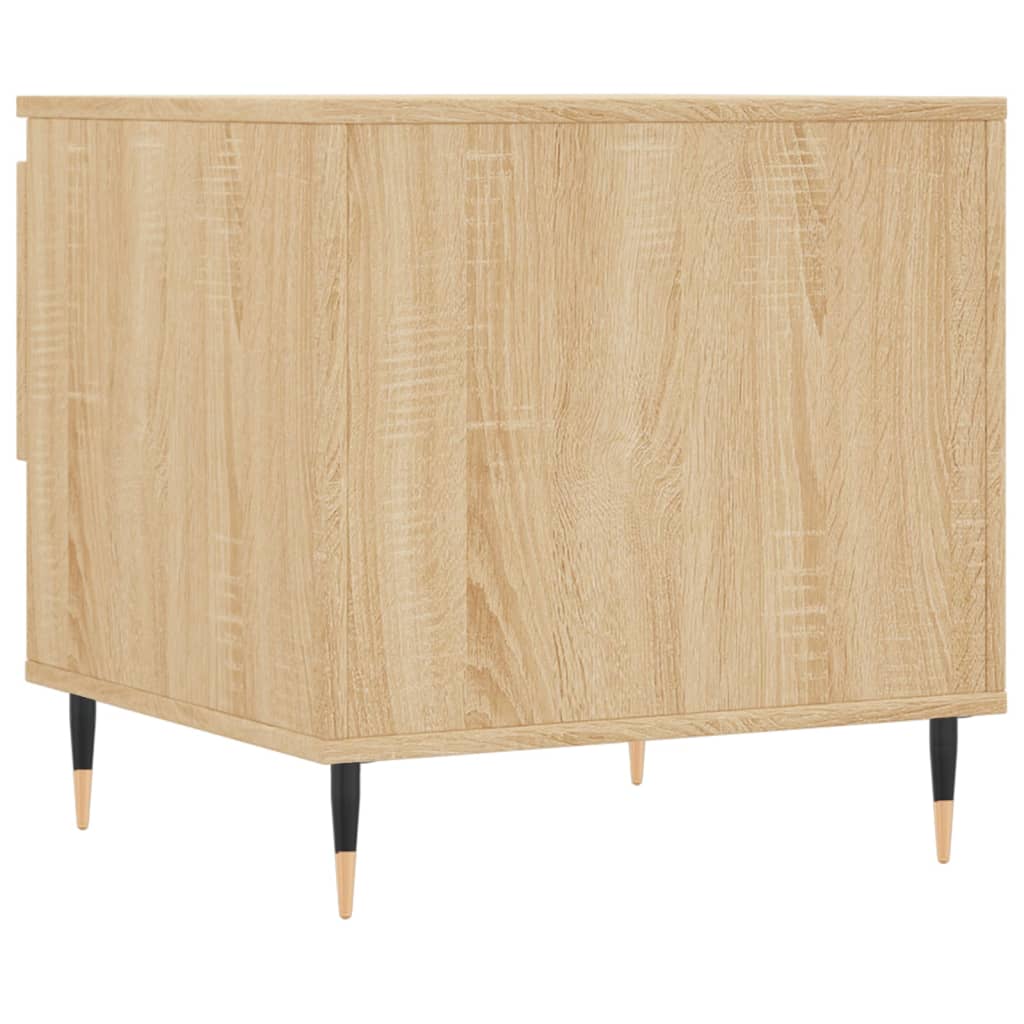Tavolini Salotto 2pz Rovere Sonoma 50x46x50cm Legno Multistrato | homemem39