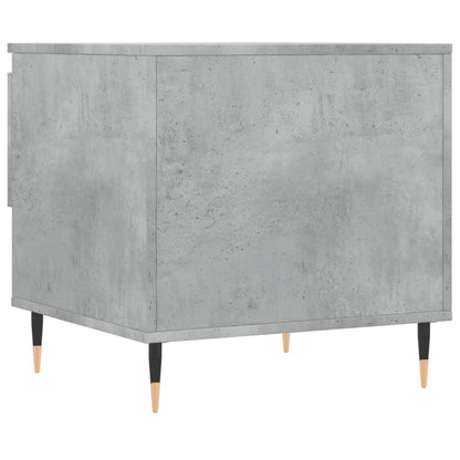 Tavolino da Salotto Grigio Cemento 50x46x50cm Legno Multistrato | homemem39