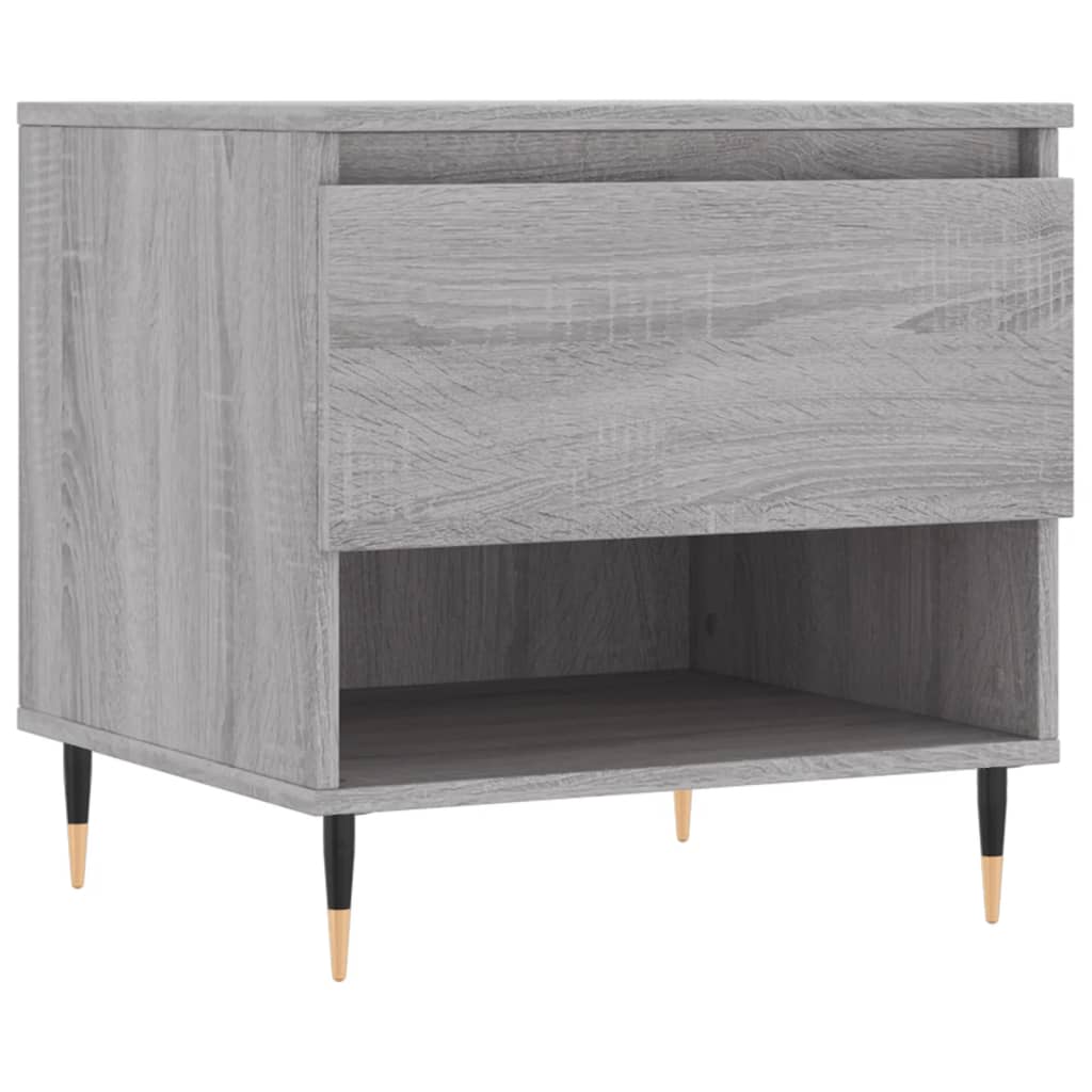 Tavolini Salotto 2pz Grigio Sonoma 50x46x50cm Legno Multistrato | homemem39