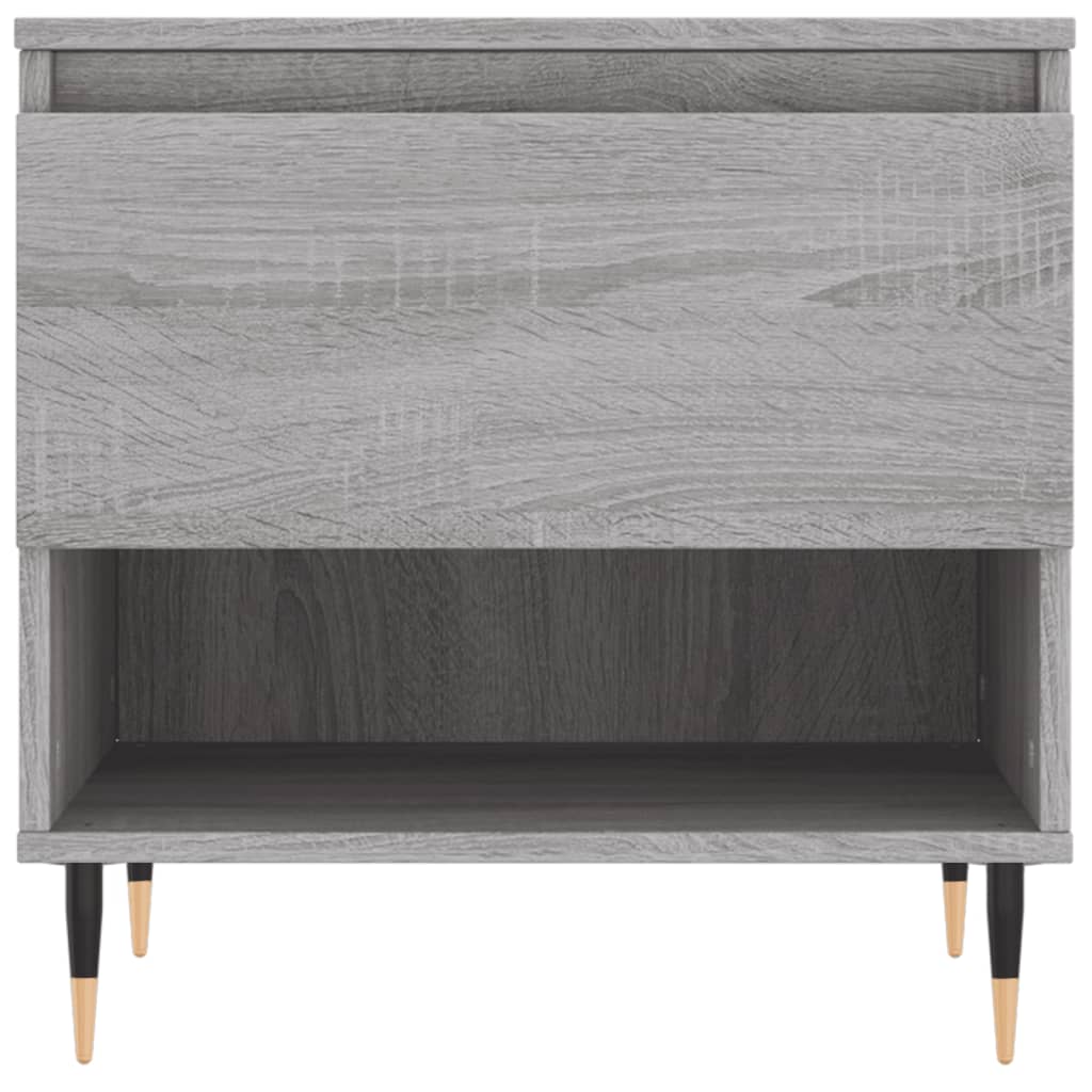 Tavolini Salotto 2pz Grigio Sonoma 50x46x50cm Legno Multistrato | homemem39