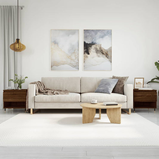 Tavolini Salotto 2pz Rovere Marrone 50x46x50 Legno Multistrato | homemem39