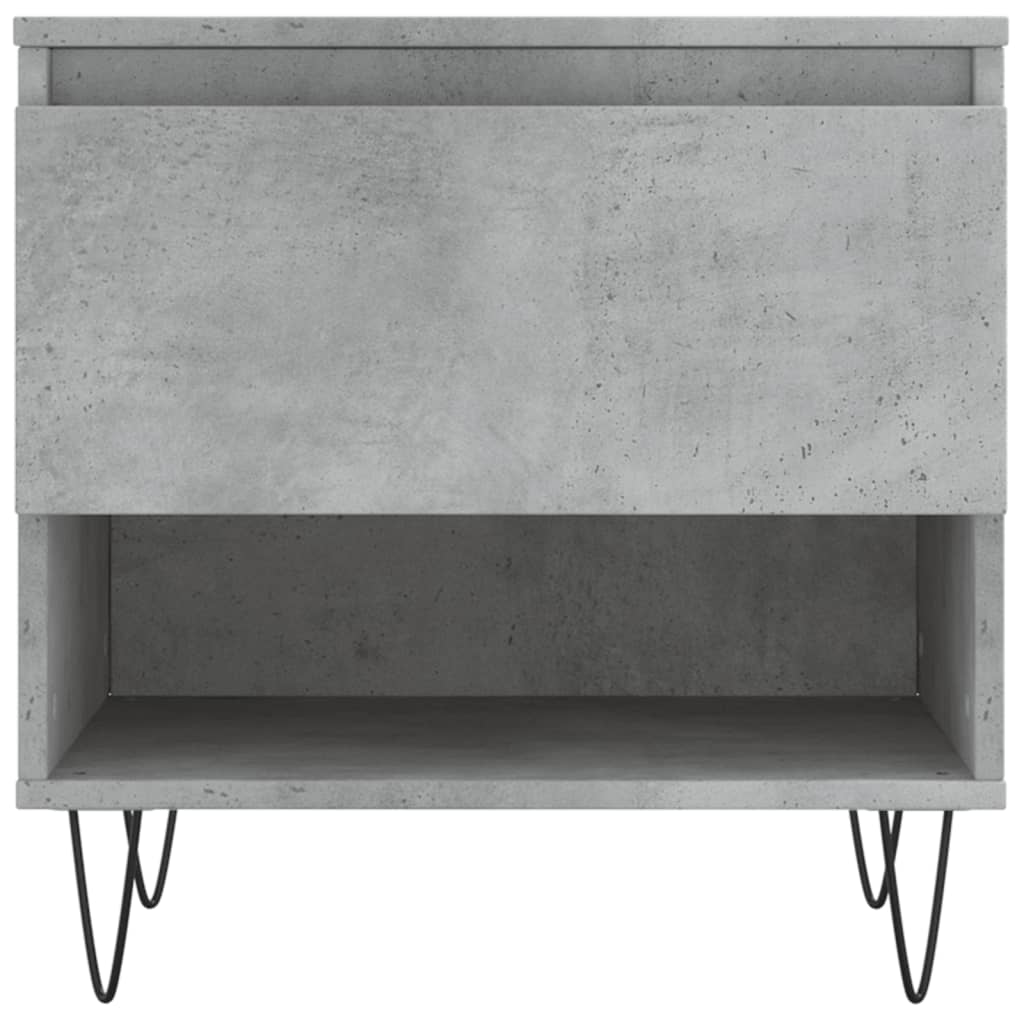 Tavolini Salotto 2pz Grigio Cemento 50x46x50 Legno Multistrato | homemem39