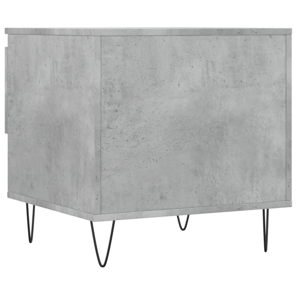 Tavolini Salotto 2pz Grigio Cemento 50x46x50 Legno Multistrato | homemem39
