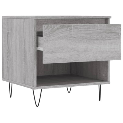 Tavolini Salotto 2pz Grigio Sonoma 50x46x50cm Legno Multistrato | homemem39