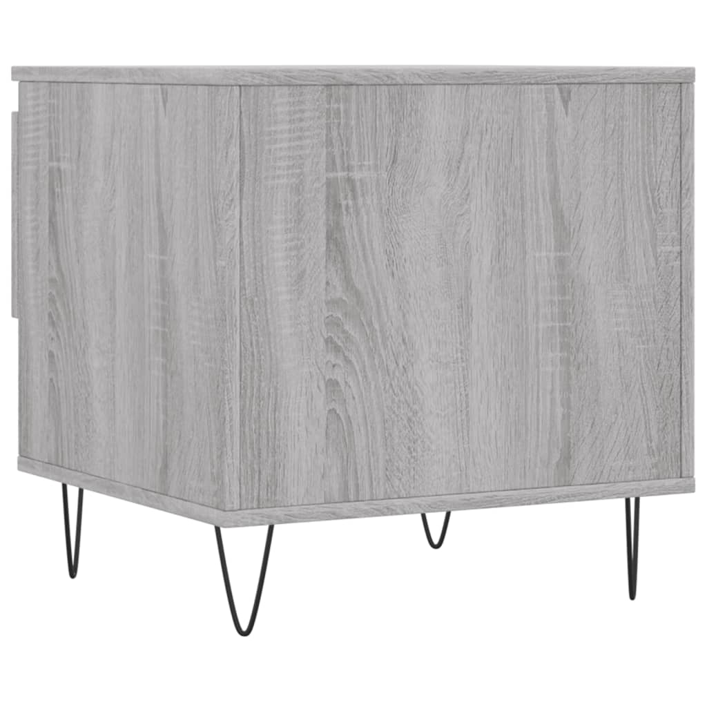 Tavolini Salotto 2pz Grigio Sonoma 50x46x50cm Legno Multistrato | homemem39