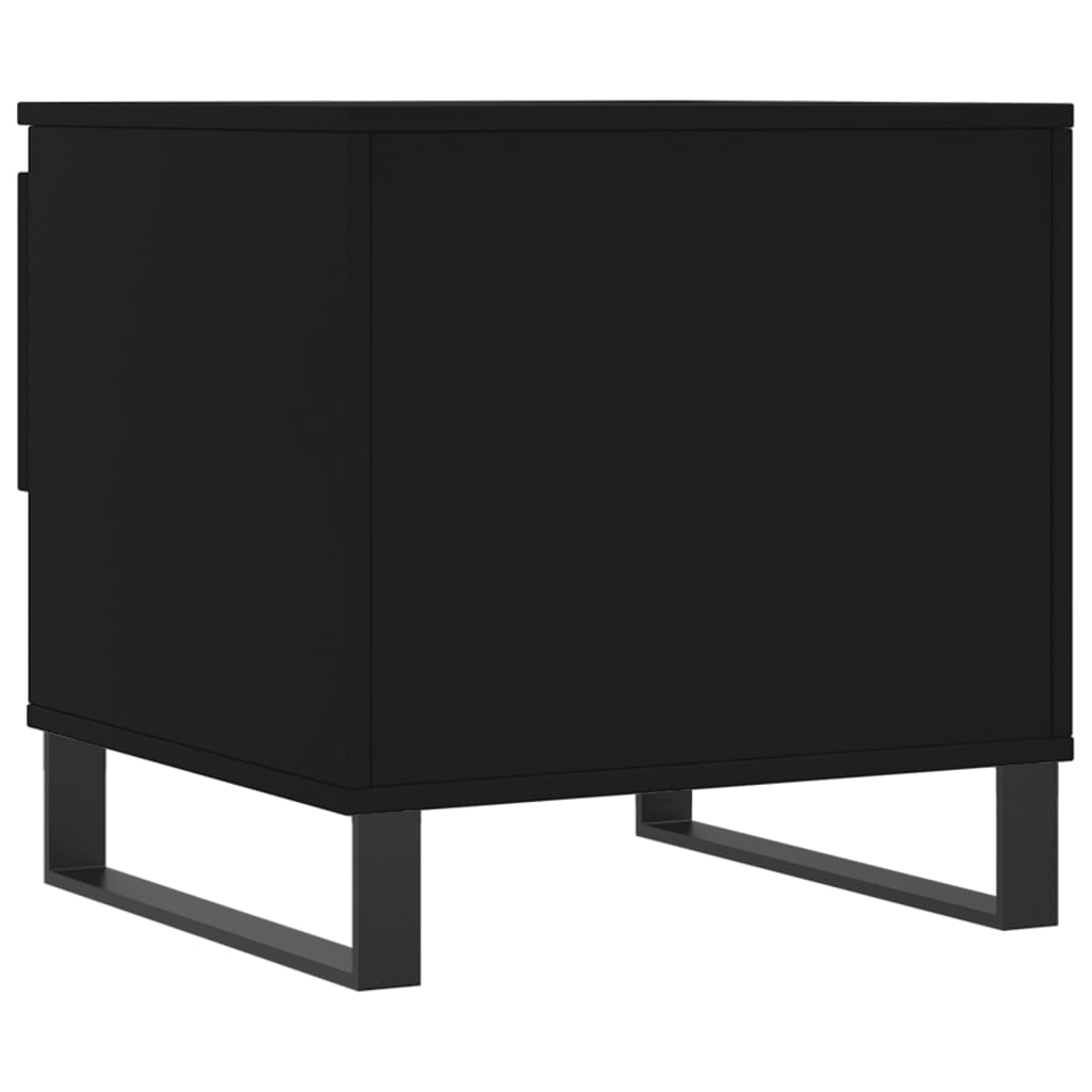 Tavolini da Salotto 2 pz Neri 50x46x50 cm in Legno Multistrato | homemem39
