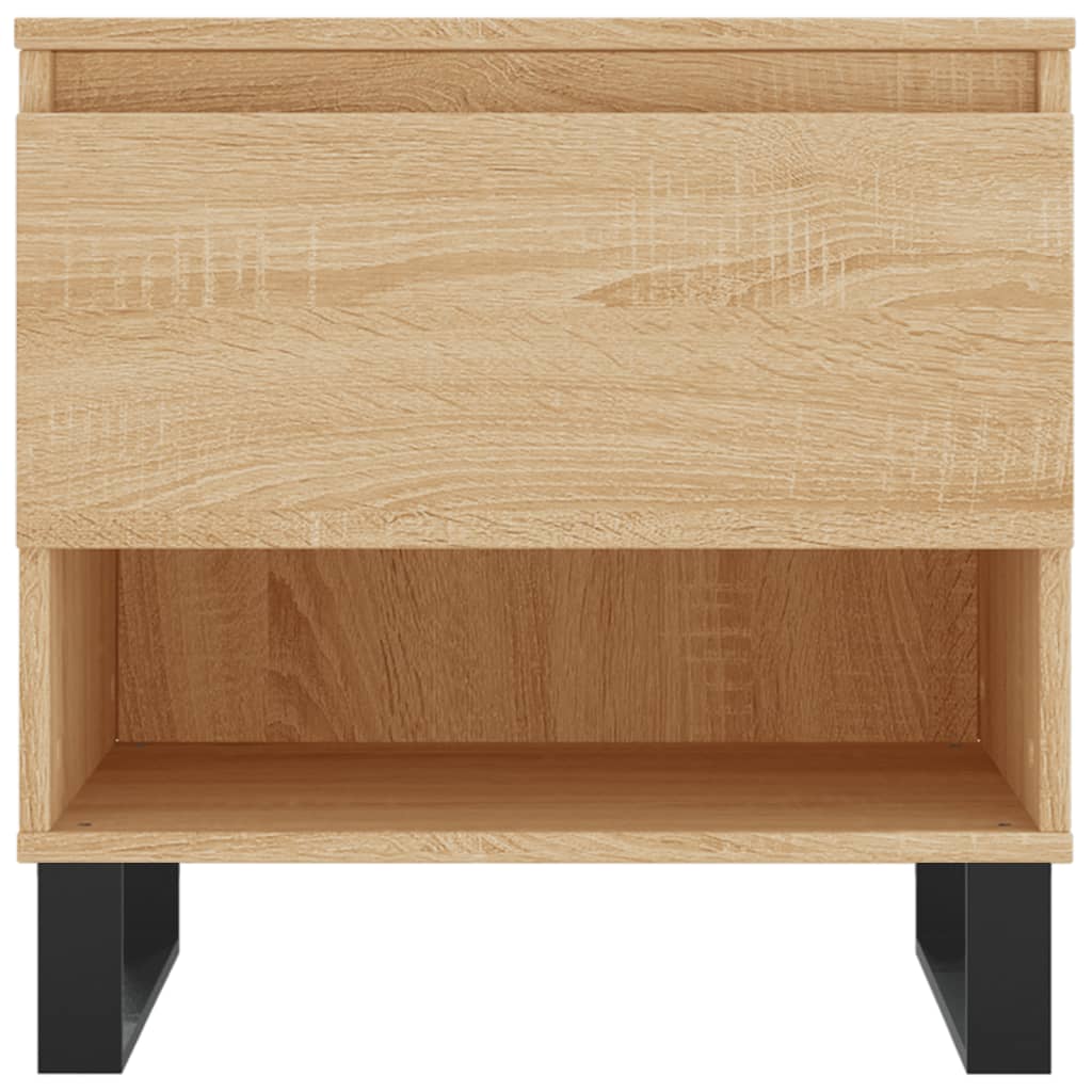 Tavolini Salotto 2pz Rovere Sonoma 50x46x50cm Legno Multistrato | homemem39