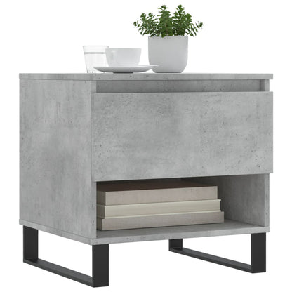 Tavolini Salotto 2pz Grigio Cemento 50x46x50 Legno Multistrato | homemem39