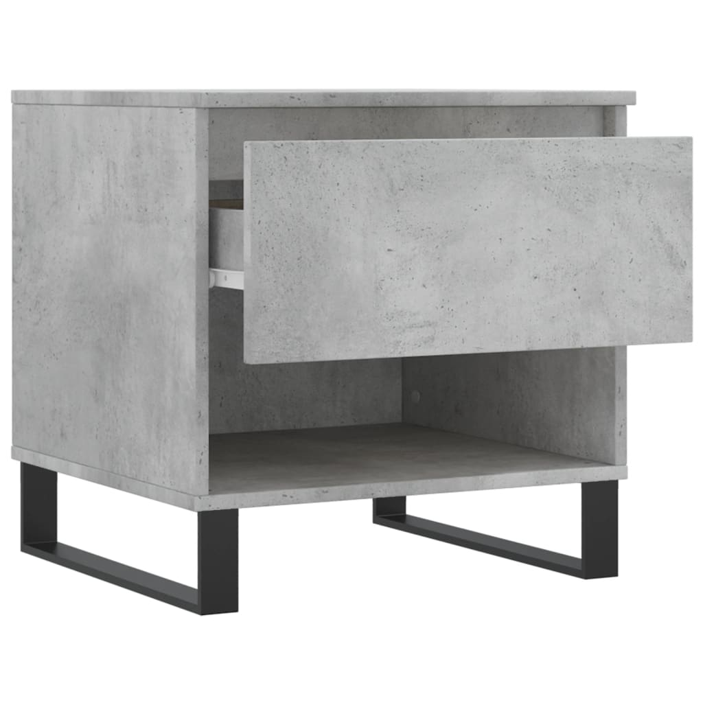Tavolini Salotto 2pz Grigio Cemento 50x46x50 Legno Multistrato | homemem39