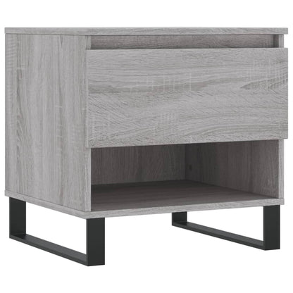 Tavolini Salotto 2pz Grigio Sonoma 50x46x50cm Legno Multistrato | homemem39