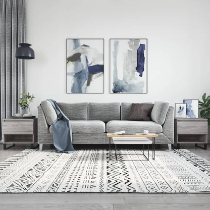 Tavolini Salotto 2pz Grigio Sonoma 50x46x50cm Legno Multistrato | homemem39